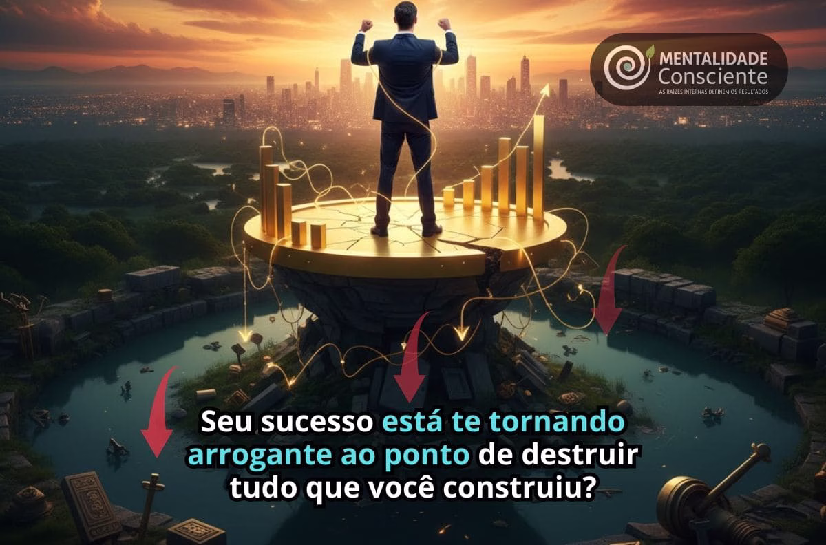 Mentalidade Consciente - O sucesso pode se tornar armadilha: a lição de humildade de Flávio Augusto após o erro de 3 milhões.