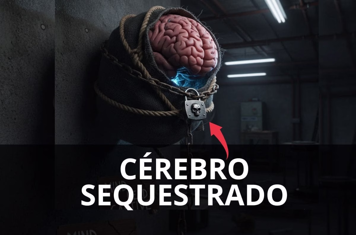 foto representando um cérebro sequestrado