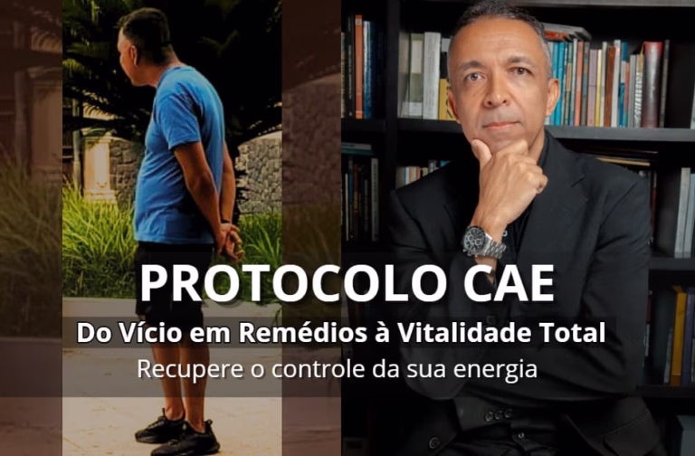 Transformação real com o Protocolo CAE: Douglas Moraes mostra a mudança da dependência de remédios para uma vida com energia e vitalidade. Um exemplo prático de como vencer a anedonia, ansiedade e retomar o controle da vida.
